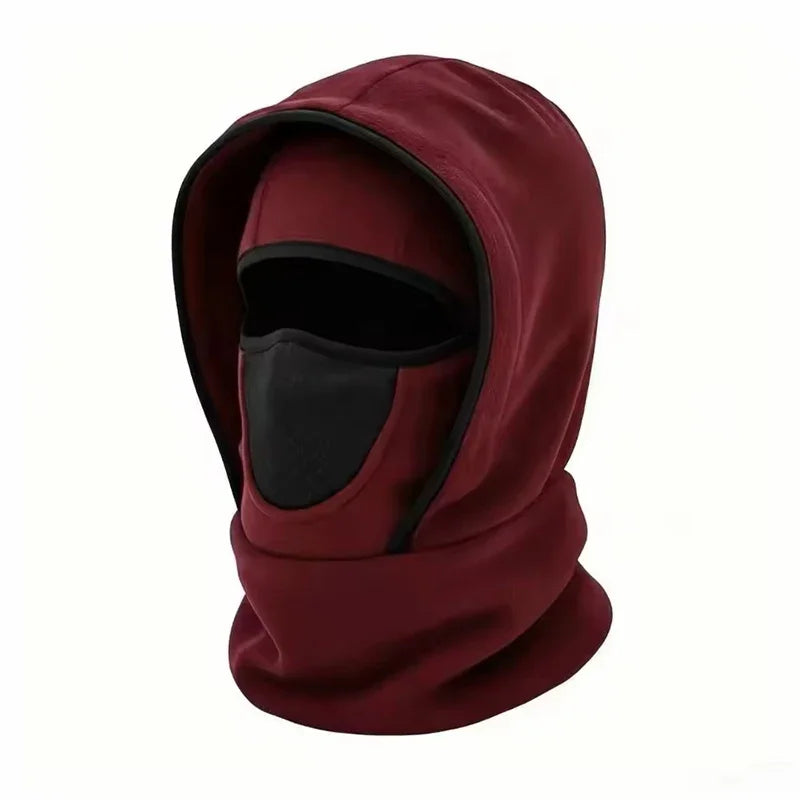 Cagoule polaire d’hiver – Protection tête, visage et cou