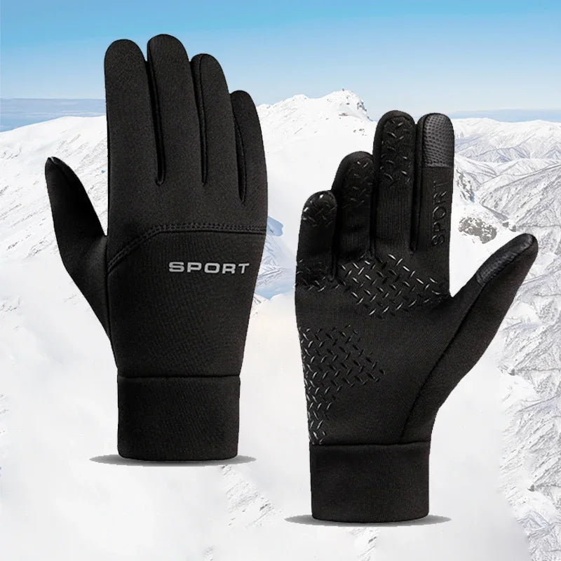 Gants d’hiver tactiles coupe-vent – Sport et quotidien