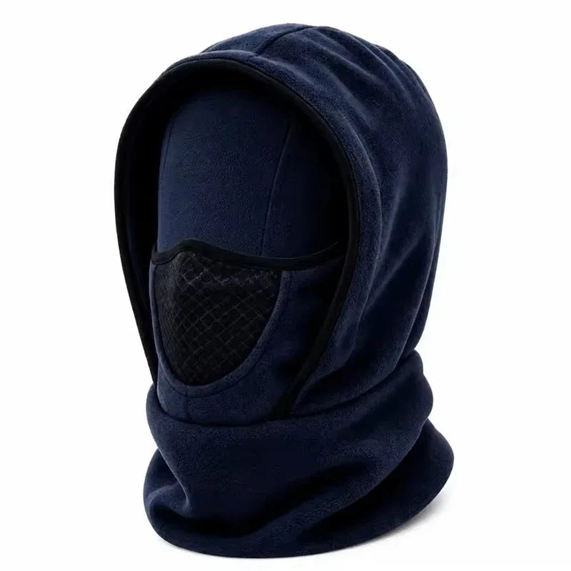 Cagoule polaire d’hiver – Protection tête, visage et cou