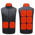 Gilet chauffant USB – 3 niveaux de chaleur – Homme et Femme