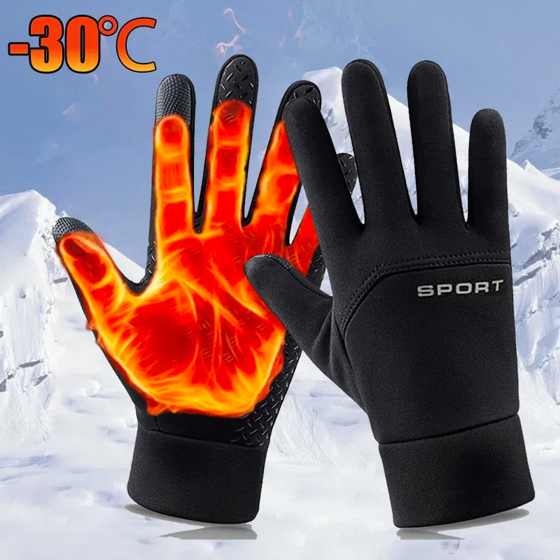 Gants d’hiver tactiles coupe-vent – Sport et quotidien